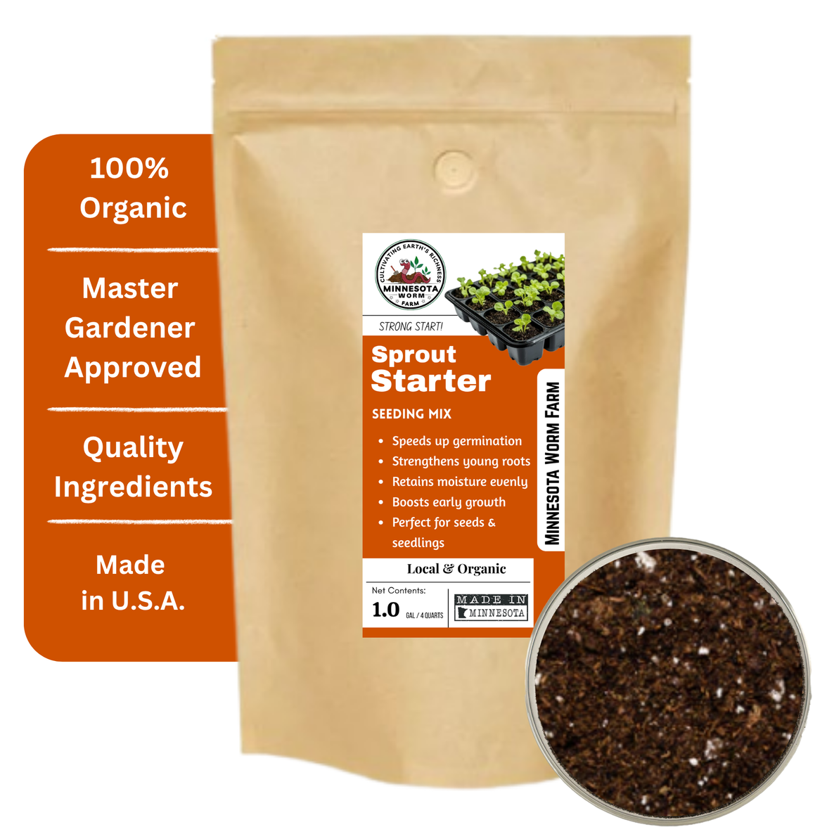 master garden potting mix Sprout Starter Mix